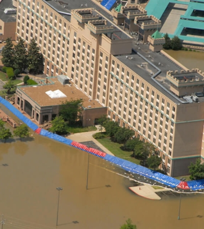 flood protection surrounding casino